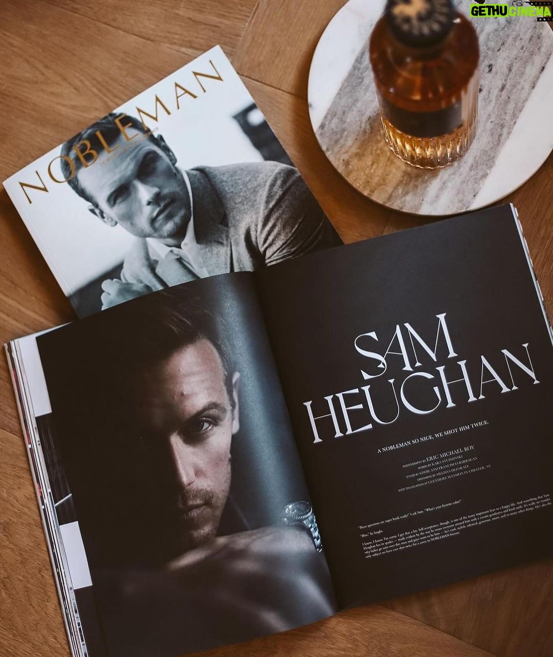 Sam Heughan Instagram - Two time NOBLEMAN Cover Star, Sam Heughan, is back for a third time! @samheughan will be on the cover of our upcoming spring issue, Issue No. 25. Subscribe at www.noblemanmagazine.com and be the first to receive this new issue. #nobleman #noblemanmagazine #samheughan