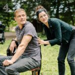 Sam Heughan Instagram - Snow on the horizon? We’ve got the perfect remedy to turn up the heat. Catch up on all episodes of #TheCoupleNextDoor now on Channel 4. Coming to the US and Canada on STARZ in 2024.