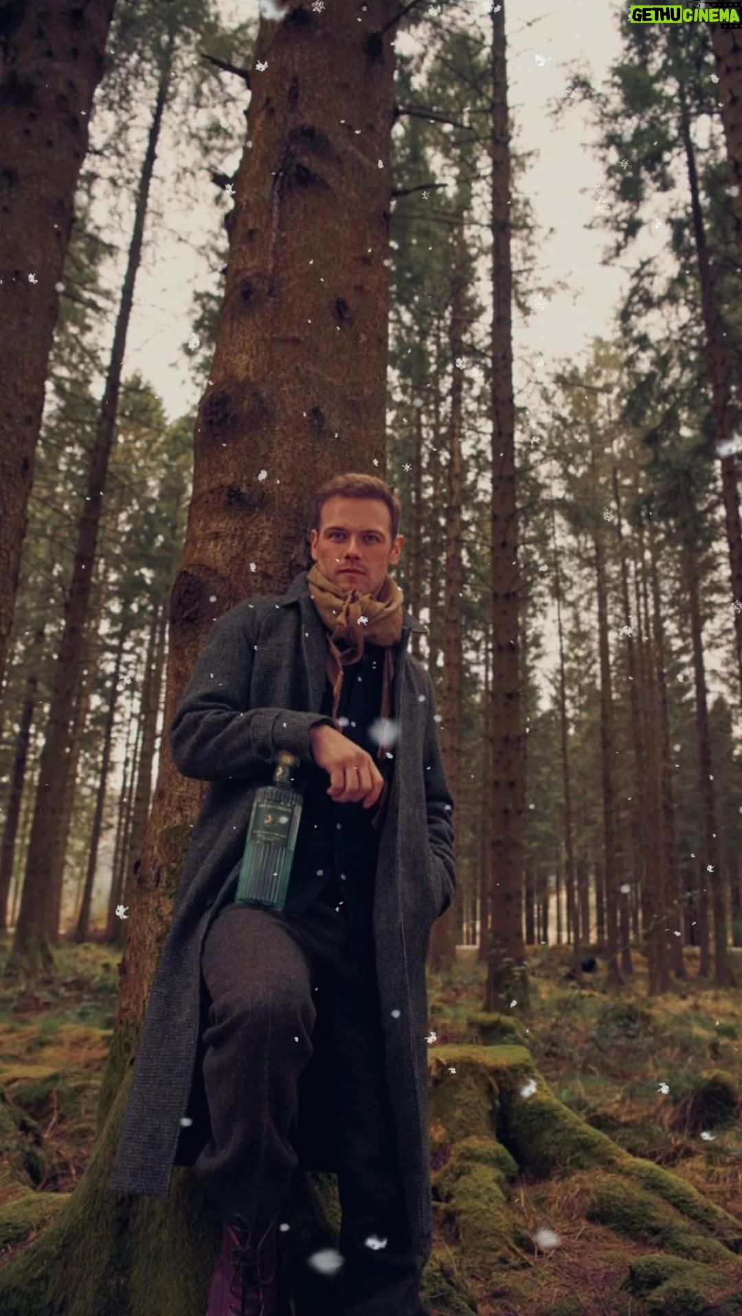 Sam Heughan Instagram - Christmas walk-ins! Make it even more special… 🎄✨ Visit our friends at your local @totalwine @abcfinewinespirits @binnysbev @specs1962 and spread the #Sassenach spirit! 🥃 . . . #Holidays #Christmas #SamHeughan