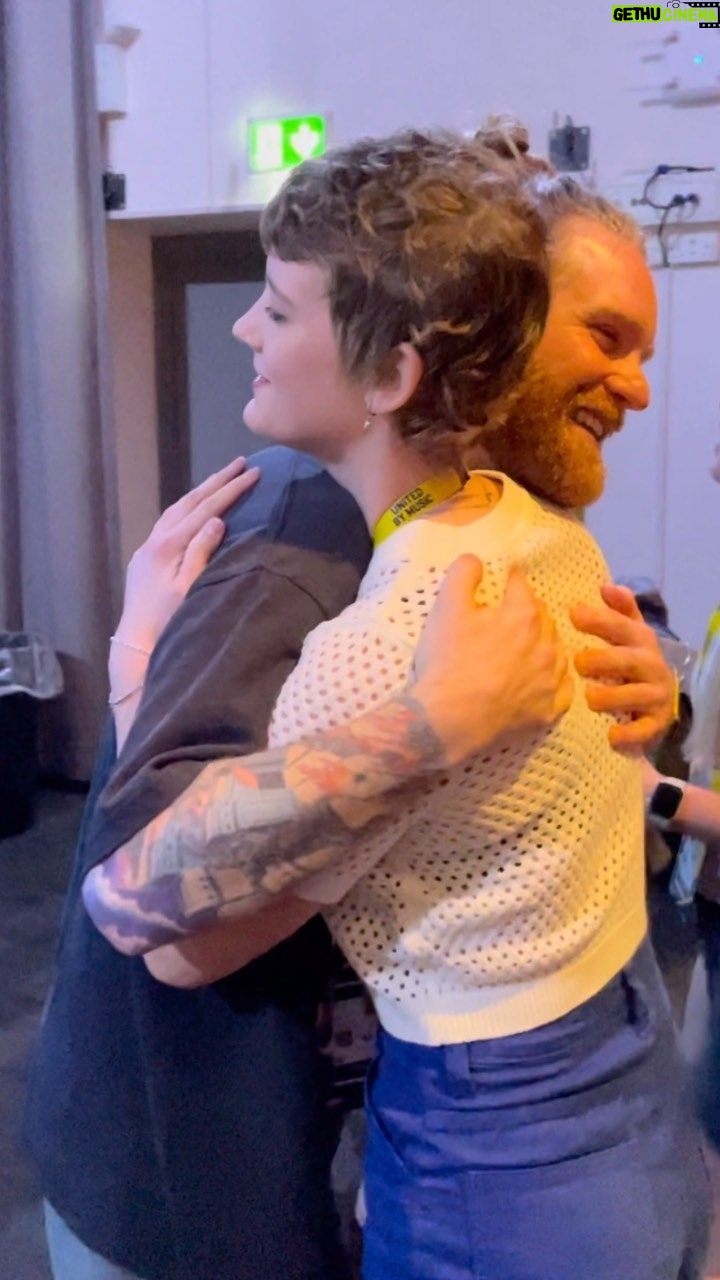 Sam Ryder Instagram - Annabel’s story 💛 So much love and congratulations to every performer, entrant, delegation, crew member and supporter in that arena and beyond 💫 Your energy was felt and treasured 🙏💙💛 here’s to the start of so many new musical journeys for so many amazing people ⚡️