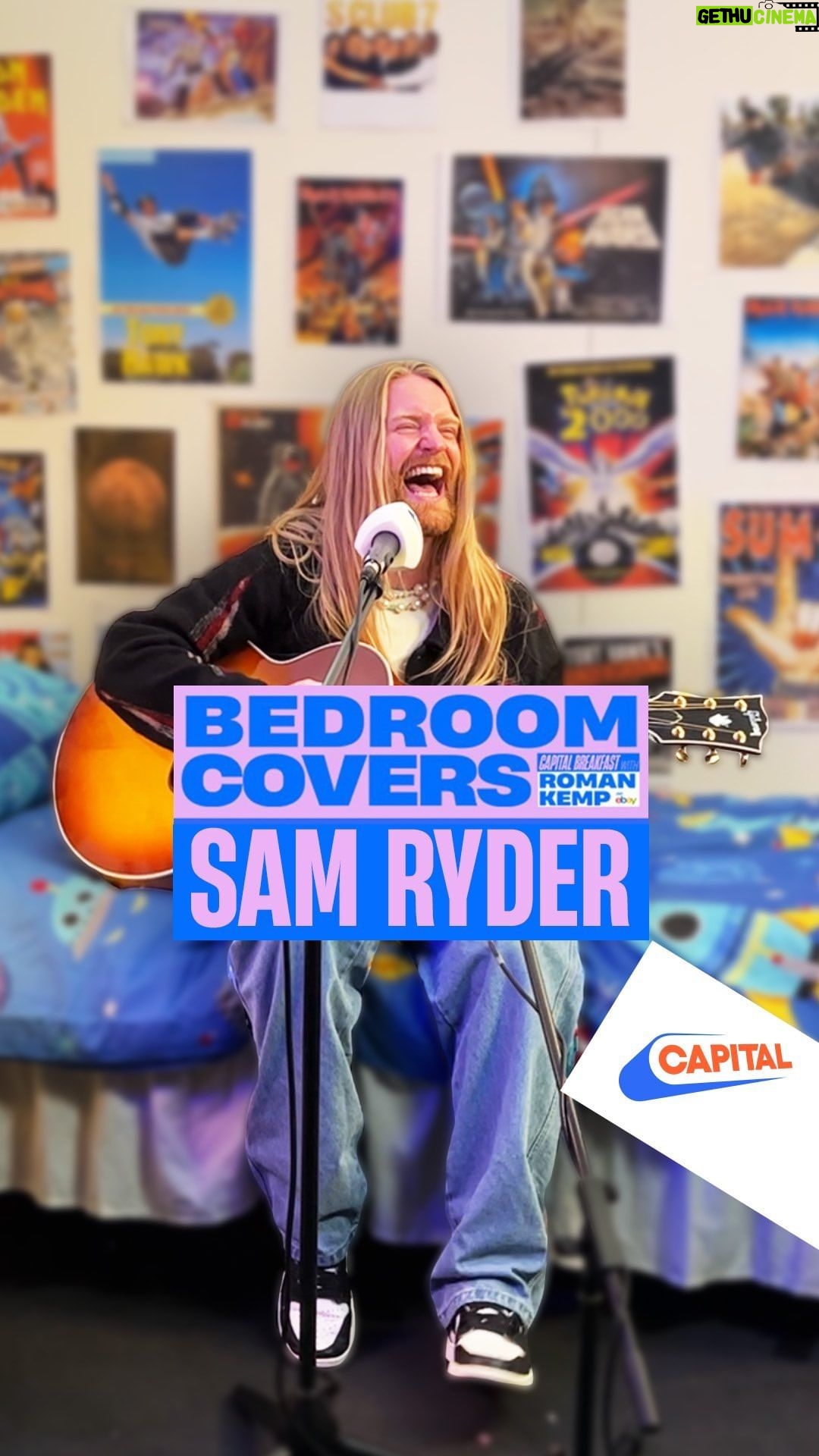 Sam Ryder Instagram - @samhairwolfryder brought some Eurovision magic to Capital Breakfast’s Bedroom Covers with a nostalgic rendition of Pokèmon theme ‘Gotta catch ‘em all!’ 🥹