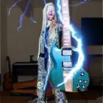 Sam Ryder Instagram - I’M GIVING AWAY MY BELOVED GUITAR! ⚡️💎 RIGHT AFTER I FINISH SHREDDING IT LIVE ON STAGE AT THE EUROVISION GRAND FINAL 🎸😳 IT COULD BE YOURS IN JUST A COUPLE OF CLICKS! FOLLOW THE LINK IN MY BIO FOR MORE INFO 💫 Comment below if you’re hoping to win 🤞💛👇