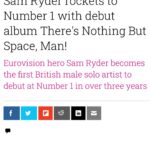 Sam Ryder Instagram – WE DID IT! COMPLETELY AND WHOLEHEARTEDLY TOGETHER! 🙏🤯 THERE’S NOTHING BUT SPACE, MAN! 👩‍🚀 #1 ALBUM 🚀 Thank you dream weavers ✨