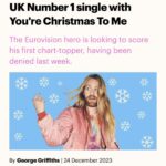Sam Ryder Instagram - THIS AIN’T OVER! ⚡️ Best way to support is to click the link in my bio and download! Merry Christmas friends, thanks for being on this runaway sleigh ride with us ✨ Boundless love to you and yours this festive season. If you have room in your blazing hearts, help us break this #2 streak and see out the year with our first #1 single ⚡️ WE NEED YA! LOVE YA LEGENDS! 🎅💛
