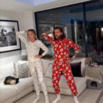 Sam Thompson Instagram - Even when Sam’s not here in person, he’s always here in spirit… or via cardboard cutout ❤️ you all asked so I delivered… behind the scenes of teaching Pete our dance 😂 best Wednesday evening of his life so far 🥺🫶🏻🤣 thanks for the motivational words @grazianodiprima 😂