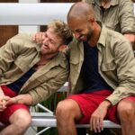 Sam Thompson Instagram - Just two JLS members bonding in the jungle 🐍🐛 #imaceleb