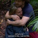 Sam Thompson Instagram - Danielle and Sam 🥺🫶 #ImACeleb Australia