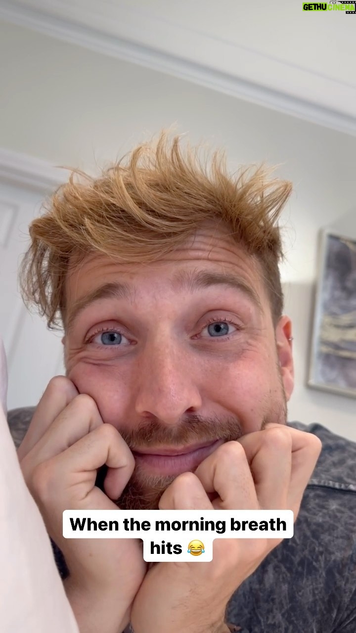 Sam Thompson Instagram - Girls have the worst morning breath and I wonβt hear anything else about it ππ