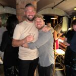 Sam Thompson Instagram - You can never get rid of me @tonybellew we’re bonded for life! 😂 love you and miss you 🥹❤️ Teddy T 🙂