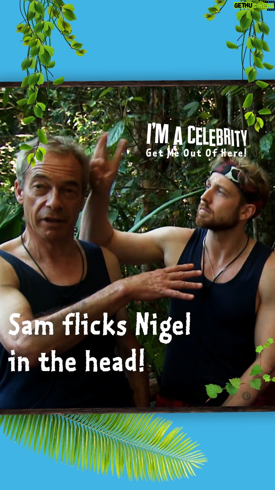Sam Thompson Instagram - Super Murph is always saving the day 🙌 #ImACeleb