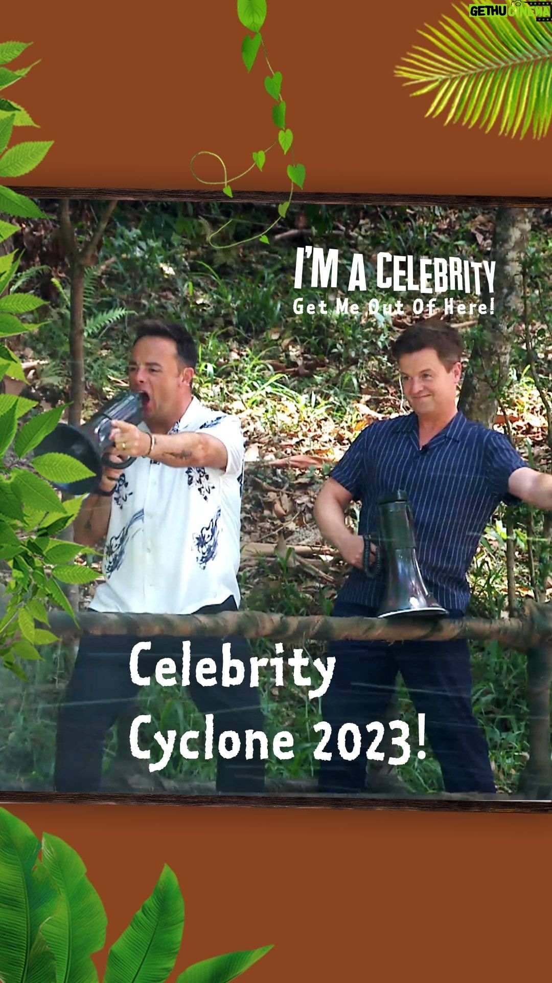 Sam Thompson Instagram - The Celebrity Cyclone chaos in 40 seconds ☄️ #ImACeleb