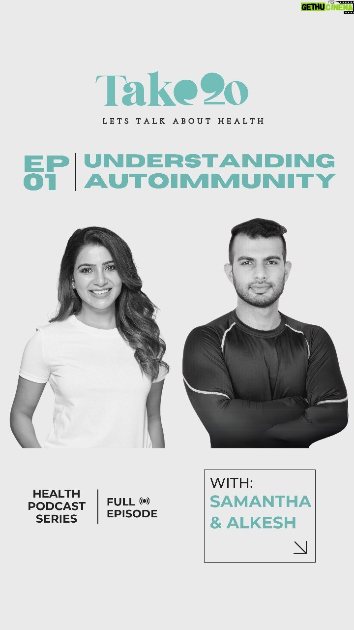 Samantha Instagram - #TAKE20 🤍 Episode 1 out now #linkinbio #letstalkabouthealth @alkesh_sharotri
