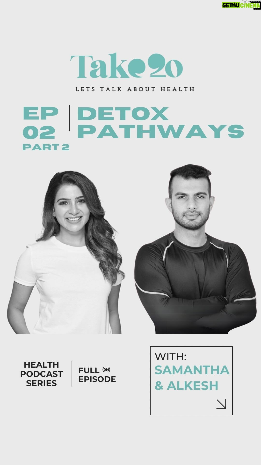 Samantha Instagram - #TAKE20 🤍 Episode 02 part 2 out now #linkinbio #letstalkabouthealth @alkesh_sharotri