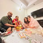 Sameeksha Sud Instagram - Rakhi celebration… ❤️ #rakhi #festival