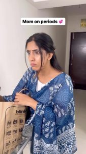 Sameeksha Sud Instagram - My mom , off course she is the one who introduced me to periods & she did it so well without making anything awkward. Meri life mein periods kabhi taboo nahi rahe, like something to hide or to be ashamed of. First she made me comfortable and then confident enough ki mein iss bare mein kisi se bhi bina hichak ke baat kar saku. And i think she did a great job. ❤️ #contentcreator #reelitfeelit #periods #taboo #mom #reels
