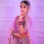 Sameeksha Sud Instagram - Guess which song… ?? 💜 Outfit @sanghavi_renthouse_official Jewellery @shagnaofficial Make up @makeup_by_neha_ansari #bridal #pictureoftheday