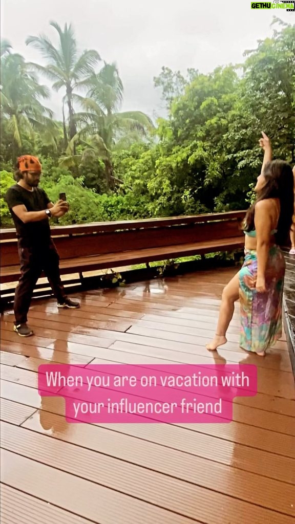 Sameeksha Sud Instagram - But she is so hardworking @sameeksha.sud_ . . . . . #influencer #travelblogger #staycation #sameeksha_sud #sumangupta India