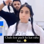 Sameeksha Sud Instagram - 2-3 months mai ek bar katwa lena cahiye… 😂 #relatable #comedy
