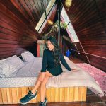 Sameeksha Sud Instagram - At bliss 💞 @the_treehouse_jibhi #pictureoftheday #treehouse