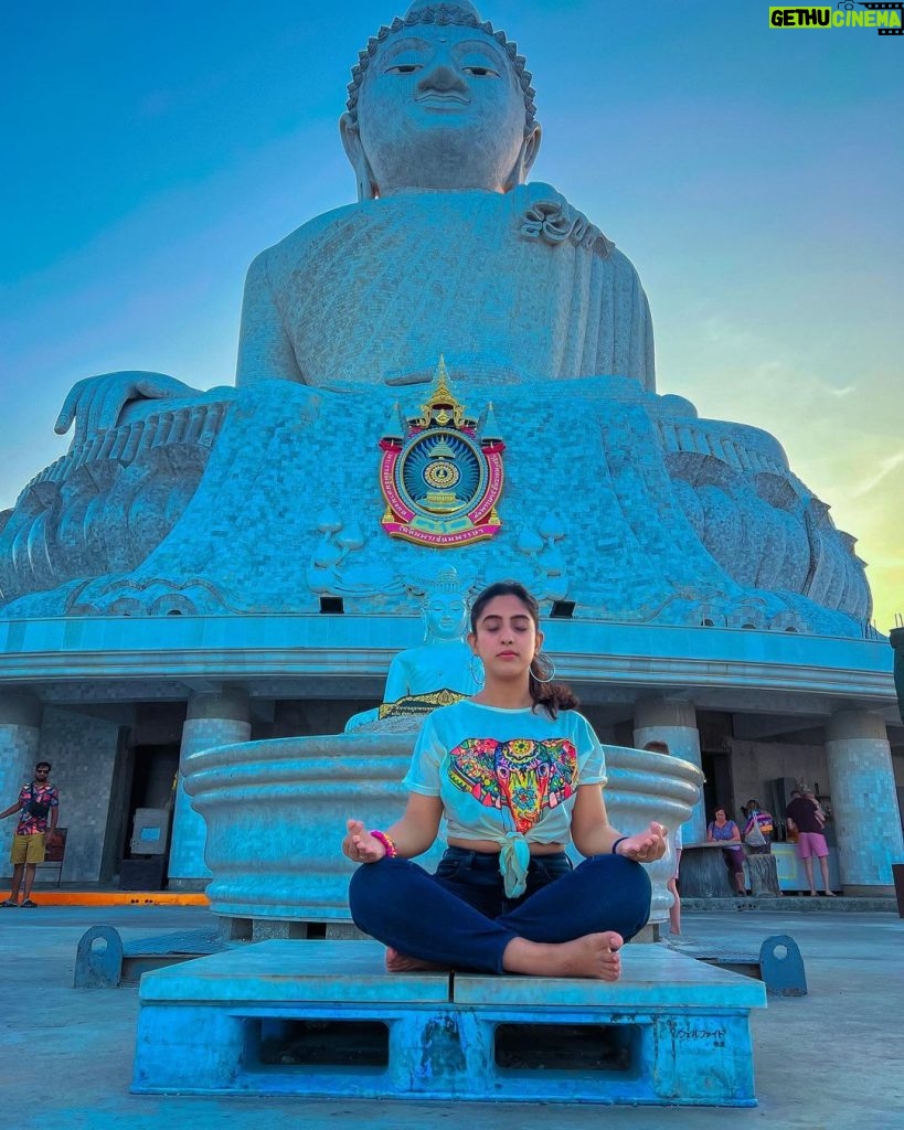 Sameeksha Sud Instagram - Finding solace in the arms of buddha.. 🪷 #bigbuddha #phuket #thailand #peace #soul #solace #patience