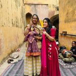 Sameeksha Sud Instagram – Amer fort- Where history of Rajasthan lives… 🩷

#amerfort #jaipur 

Wearing @aachho 
Earrings @moedbuille