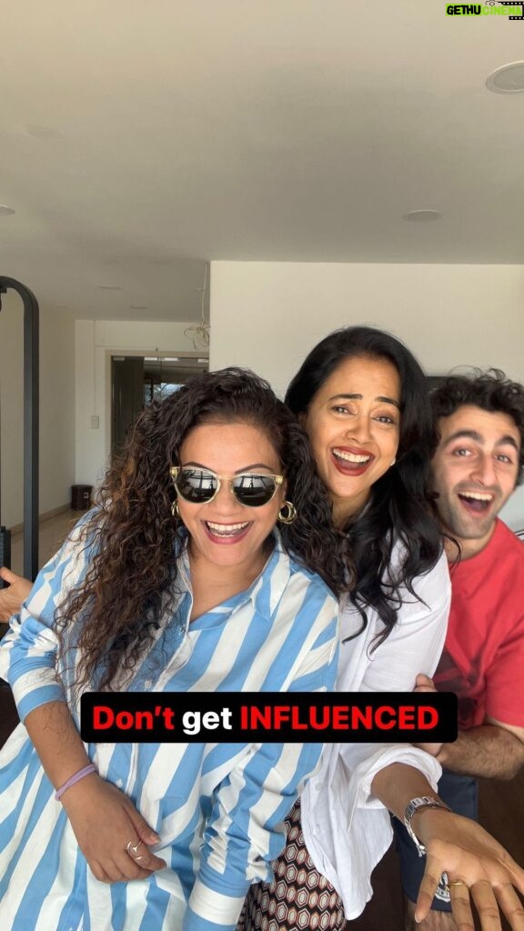 Sameera Reddy Instagram - We are INFLUENCERS & we are NOT pretending 🤣
