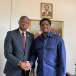 Samuel Eto'o Instagram - A pleasure to connect with Aliou M. Dia, Resident Representative of UNDP Cameroon to talk all things #SportsForDevelopment and social equity and cohesion in our great country. Looking forward to collaborating more!