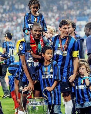 Samuel Eto'o Instagram - ⚡️🏆 CHAMPIONS LEAGUE FINAL

🤩 The day of intense emotions is drawing closer. The Champions League final - the culmination of an exhilarating football season.

💪 Guardiola's team has been dominant, defeating Bayern and Real Madrid. But what fate awaits the Nerazzurri? The answer will soon be revealed!

Join me in experiencing the ultimate final with @1xbetcameroon! Bet with confidence and use my promo code Samuel1x to claim a whopping 200% bonus on your first deposit.

🔥 Who do you think will emerge victorious? Share your predictions in the comments below! Let's engage in a thrilling football discussion.your first deposit: https://tinyurl.com/4adsr4xj (link in bio 🔗)

⚡️🏆 FINALE DE LA LIGUE DES CHAMPIONS

🤩 Le jour des émotions intenses se rapproche. La finale de la Ligue des champions - le point culminant d'une saison de football exaltante.

💪 L'équipe de Guardiola a été dominante, battant le Bayern et le Real Madrid. Mais quel sort attend les Nerazzurri? La réponse sera bientôt révélée!

Rejoignez-moi pour vivre l'ultime finale avec 1xBet! Pariez en toute confiance et utilisez mon code promo Samuel1x pour bénéficier d'un énorme bonus de 200% sur votre premier dépôt.

🔥 Qui, selon vous, sortira vainqueur? Partagez vos pronostics dans les commentaires ci-dessous! Engageons une discussion passionnante sur le football.