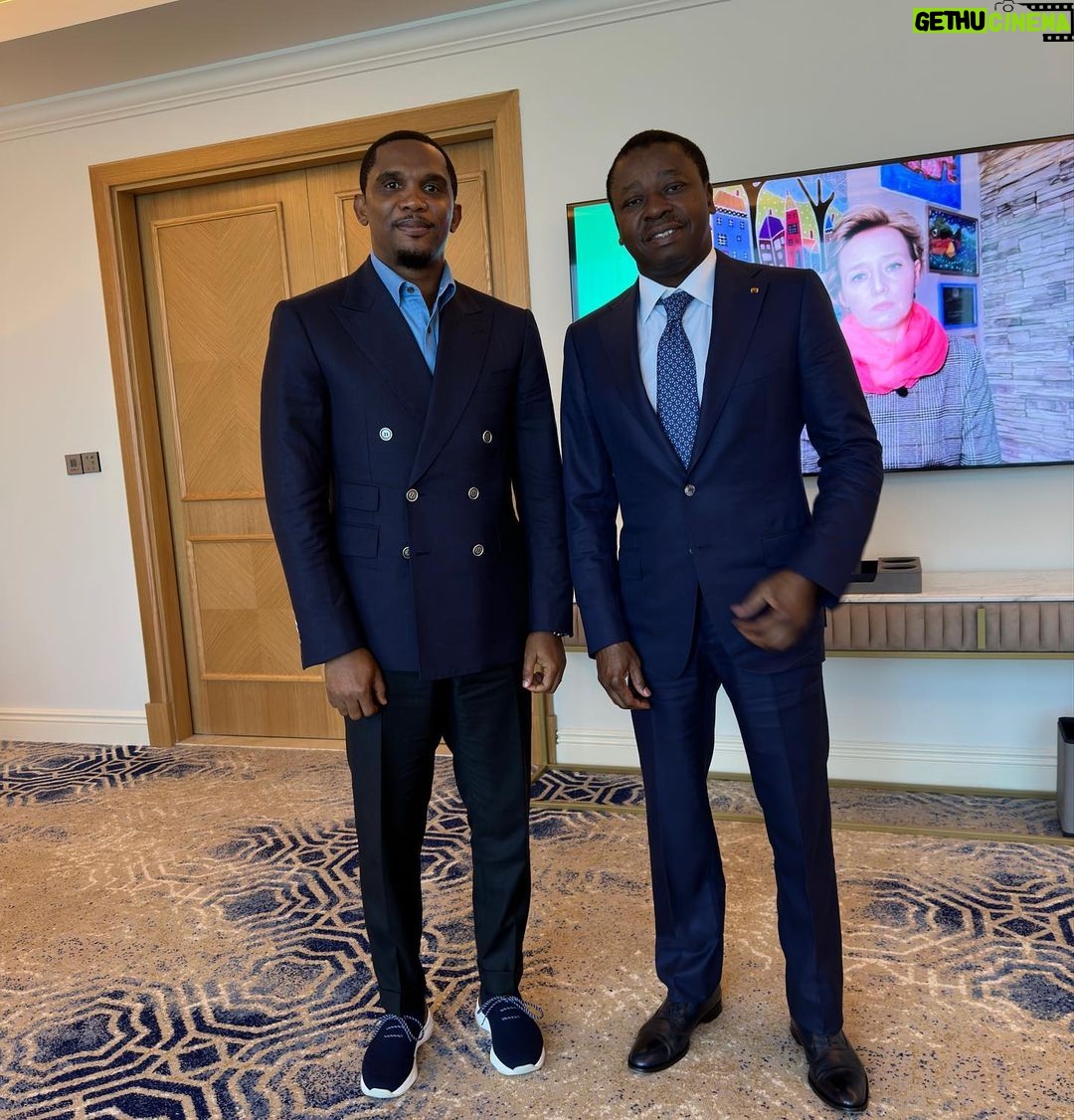 Samuel Eto'o - 53.4K Likes - C’est toujours un plaisir MR LE PRÉSIDENT 🇹🇬❤️