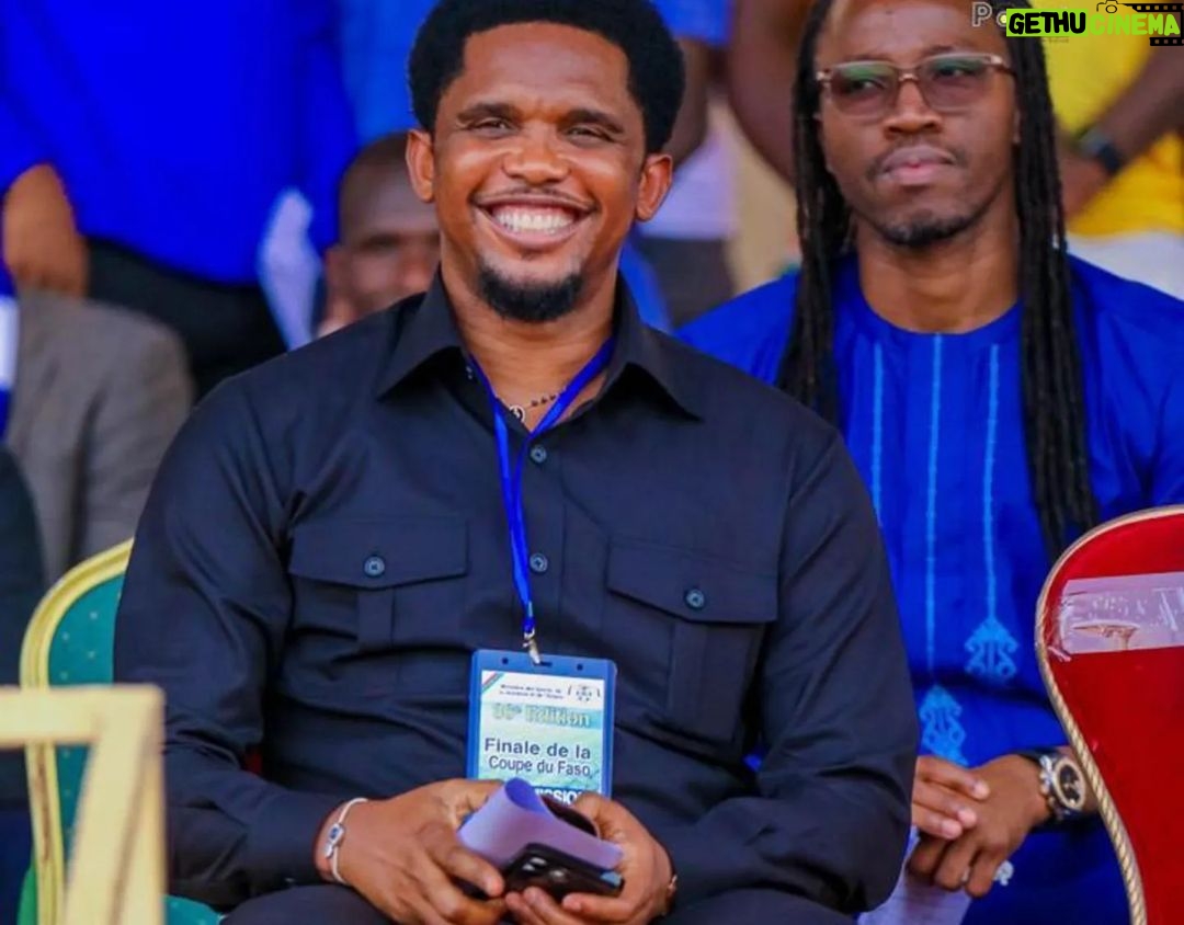 Samuel Eto'o - 102.5K Likes - Thank you to the President of the transition, his Excellency Ibrahim Traoré for his audience, to the Minister of Sports of Burkina, and to the President of the Burkinabe Federation, Lazare Banssé, who invited me to this beautiful celebration of Burkinabe football.
We love this Africa!
MERCI au Président de la transition, son Excellence Ibrahim Traoré pour cette audience intense , Merci aussi à Monsieur le Ministre des sports du Burkina, Merci au président de la fédération burkinabé, Lazare Banssé, qui m’a invité à cette belle fête du football burkinabé.
On aime cette Afrique! @fbffoot