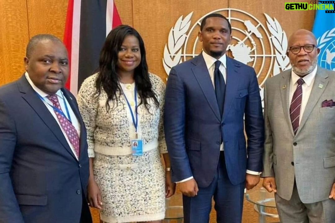 Samuel Eto'o - 61K Likes - Great to be back in New York for the 78th @unitednations General Assembly and collaborate with key stakeholders and policymakers to create better conditions in sport, education, youth empowerment and beyond.