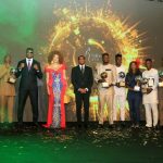 Samuel Eto'o Instagram - Ballon d’or camerounais 2023 🇨🇲 MERCI Maman❤️ @francisngannou 🙏🏿🙏🏿🙏🏿🙏🏿🙏🏿🙏🏿🇨🇲 What a spectacular night celebrating our country’s greatest football talent at the second edition of Ballon d’Or Cameroon. Congratulations to all the winners for their exceptional achievements during this football season and a special thank you to the First Lady of Cameroon for attending this event. Here’s to a record-breaking 2024 ⚽️⚡️@fecafootofficiel