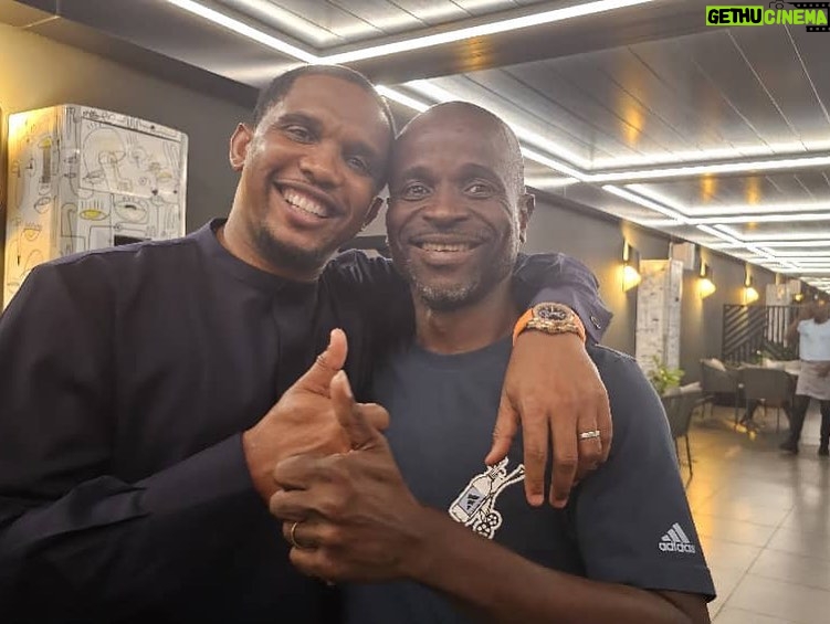 Samuel Eto'o Instagram - Proud of the work you accomplish with your team. You will face challenges, but stay focused.🇨🇲🇨🇲🇨🇲🇨🇲