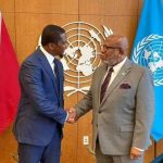 Samuel Eto'o Instagram - Great to be back in New York for the 78th @unitednations General Assembly and collaborate with key stakeholders and policymakers to create better conditions in sport, education, youth empowerment and beyond.