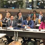 Samuel Eto'o Instagram - Great to be back in New York for the 78th @unitednations General Assembly and collaborate with key stakeholders and policymakers to create better conditions in sport, education, youth empowerment and beyond.