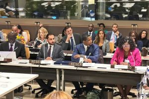 Samuel Eto'o Instagram - Great to be back in New York for the 78th @unitednations General Assembly and collaborate with key stakeholders and policymakers to create better conditions in sport, education, youth empowerment and beyond.
