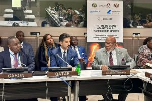 Samuel Eto'o Instagram - Great to be back in New York for the 78th @unitednations General Assembly and collaborate with key stakeholders and policymakers to create better conditions in sport, education, youth empowerment and beyond.