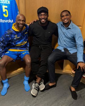 Samuel Eto'o Instagram - TIME.⌛️⌛️⌛️