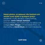 Samy Dana Instagram - Efeito Ikea! Você já montou um móvel sozinho? Sentiu orgulho quando ele ficou pronto, não sentiu? É a mesma coisa com sua carteira de investimentos. O efeito IKEA, em referência à gigante sueca de móveis DIY, faz com que investidores sejam muito mais resilientes. Já ouviu falar disso? Você já montou uma carteira de investimentos sozinho?