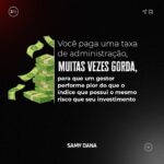 Samy Dana Instagram - Talvez você esteja dando dinheiro para profissional que não consegue resultados melhores do que simplesmente não fazer nada. Que tal tratar melhor o seu dinheiro?