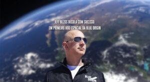Samy Dana Instagram - Jeff Bezos faz primeira viagem ao espaço em voo sem piloto.
#corridaespacial #blueorigin #jeffbezos