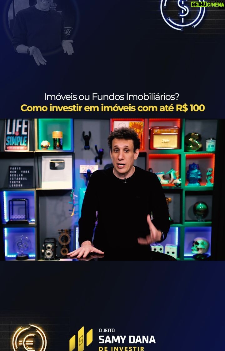Samy Dana Instagram - Você já deve ter ouvido falar que investir em imóveis é excelente, certo? Muitos brasileiros adoram ter unidades em prédios, residenciais e comerciais, alugá-las e até vendê-las. Mas há uma alternativa muito mais barata, com um índice de acerto e ganho maior. São os fundos imobiliários. Com eles, você pode até praticar uma diversificação maior: que tal ser dono de um pedaço de um shopping? De um galpão? Com os fundos imobiliários, isso é possível mesmo com pouco capital. Vem entender isso