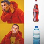 Samy Dana Instagram - Cristiano Ronaldo tirou duas garrafas de Coca-Cola de sua frente e pôs uma de água. O reflexo foi imediato. Quando a Bolsa de Valores da Europa abriu, cada ação da Coca-Cola valia 56,10 dólares. Logo depois da coletiva de Cristiano Ronaldo, a ação despencou para 52,22 dólares. A companhia de refrigerantes perdeu 4 bilhões de dólares.Foi uma queda impressionante de 1,6% no total do valor da companhia na Bolsa europeia. @cristiano @cocacola