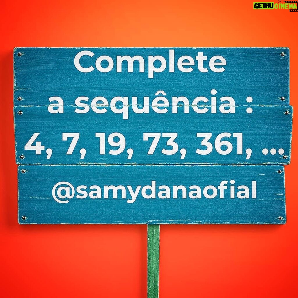 Samy Dana Instagram - Alguém se arrisca? 🤯🤯🤯🤯 Mais tarde posto o resultado. Que comecem os jogos!!!! #economia #economiacriativa #logica #financaspessoais #finanças