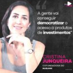 Samy Dana Instagram - A cofundadora do @nubank , @junqueira.cristina , conversou com a gente sobre o futuro do quarto maior banco da América Latina após a conclusão da compra da Easynvest, corretora com mais de R$ 26 bilhões em recursos sob custódia. Ela comenta os planos de integração das duas empresas, expansão internacional e o que muda para os clientes da companhia avaliada em US$ 25 bilhões após ter recebido uma rodada de US$ 400 milhões em investimentos. Junqueira fala também sobre a ampliação de produtos financeiros como crédito e seguros. Quer ver a entrevista completa? Acesse nosso canal no YouTube InvestnewsBR , e não esqueça de se inscrever!!! @investnewsbr @donydenuccio @easynvest