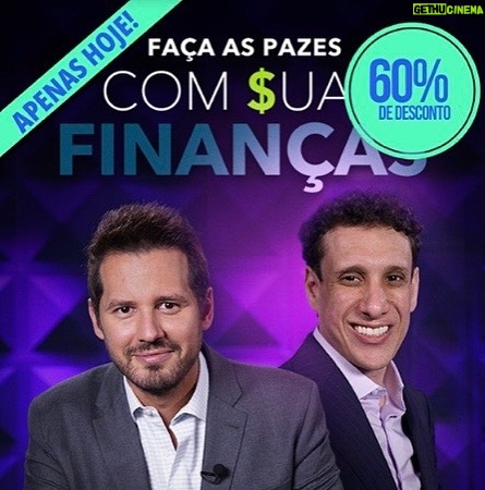 Samy Dana Instagram - 60% DE DESCONTO É SOMENTE HOJE! Hoje é aniversário de 2 anos da @niucursos que preparou um dia especial para você. Se você estava pensando em inscrever-se ou enviar de presente o meu curso Faça As Pazes Com Suas Finanças, não dá para deixar para depois. Esse preço não voltará mais, e ainda dá pra parcelar em 12x sem juros! Acesse o link nos stories, e não perca.
