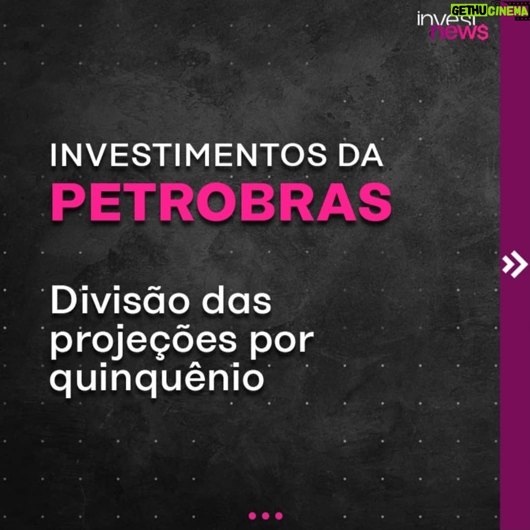 Samy Dana Instagram - Repost @investnewsbr O Conselho de Administração da Petrobras aprovou o plano estratégico da estatal para o quinquênio 2022-2026. Para os próximos cinco anos, a companhia programou investimentos de US$ 68 bilhões, valor 24% superior ao apresentado no plano estratégico para o quinquênio 2021-2025, de US$ 55 bilhões.