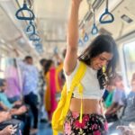 Samyuktha Hegde Instagram – Metro’ed to work 🚊