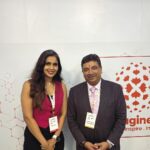 Samyuktha Shanmughanathan Instagram - What an exciting day ! Sharing some moments from today . Such an honor to meet honorable minster Dr. Palanivel Thiagarajan @ptrmadurai , he was so inspiring, took out time to talk to us and share some interesting anecdotes And to be a part of this amazing panel @madangowri @kaizen_malar premanand sethuraman and Varsha from the YouTube team at the Annual Technological Leadership Summit – UmagineTN’ 2024 @umaginetn . we spoke & shared some valuable insights on ‘From Passion to Positive Impact: Unlocking the power of YouTube’s Creator Economy’ @youtubeindia ♥️
