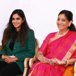 Samyuktha Shanmughanathan Instagram - Spent my Valentine’s Day addressing the lovely girls of wcc .. urging them to focus more on themselves and their careers even if it’s in a small way rather than on other relationships thank you Ficciflo for having me ♥️ 📸 @rajjkumar2305
